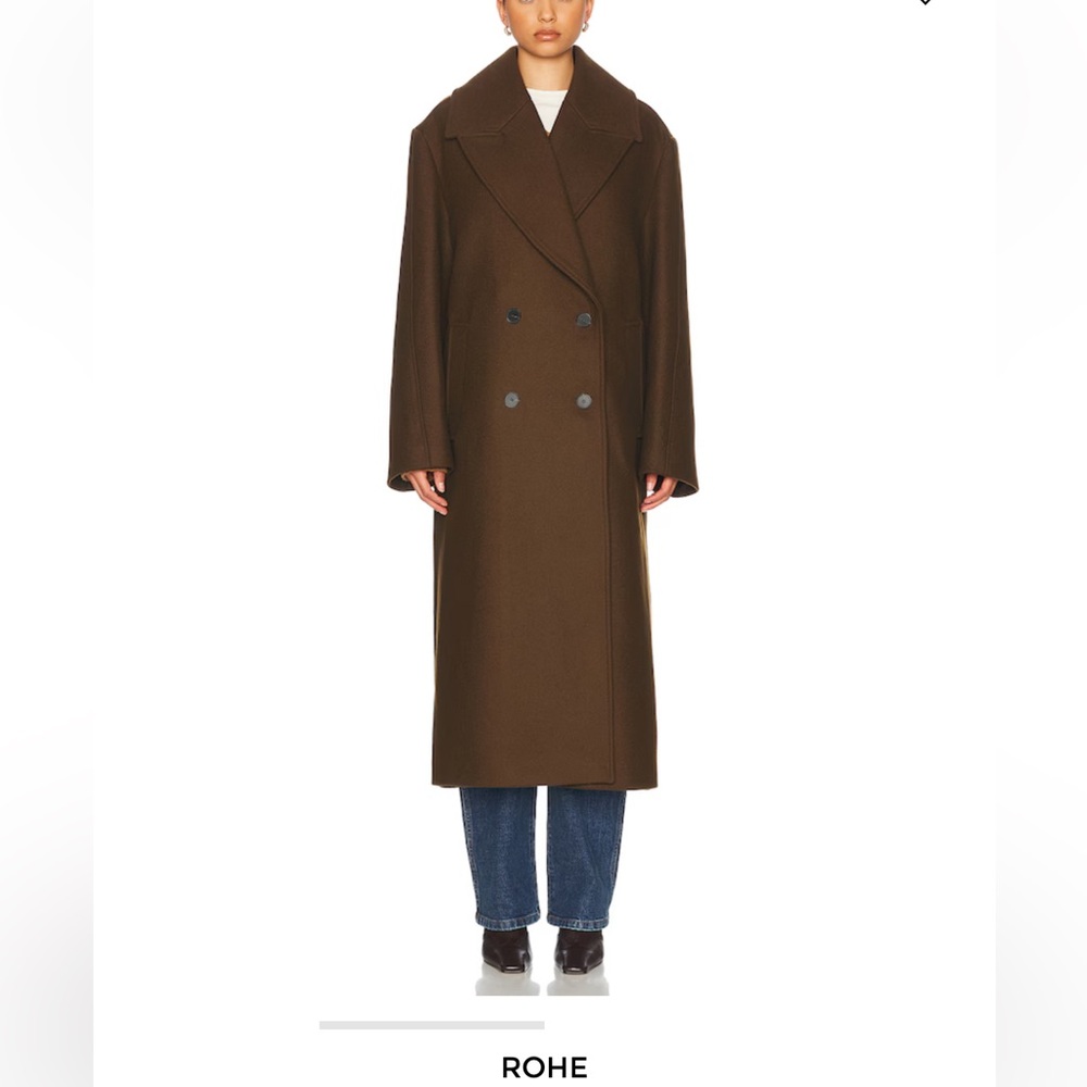 NWT 🏷️ ROHE WOOL COAT OVERSIZED